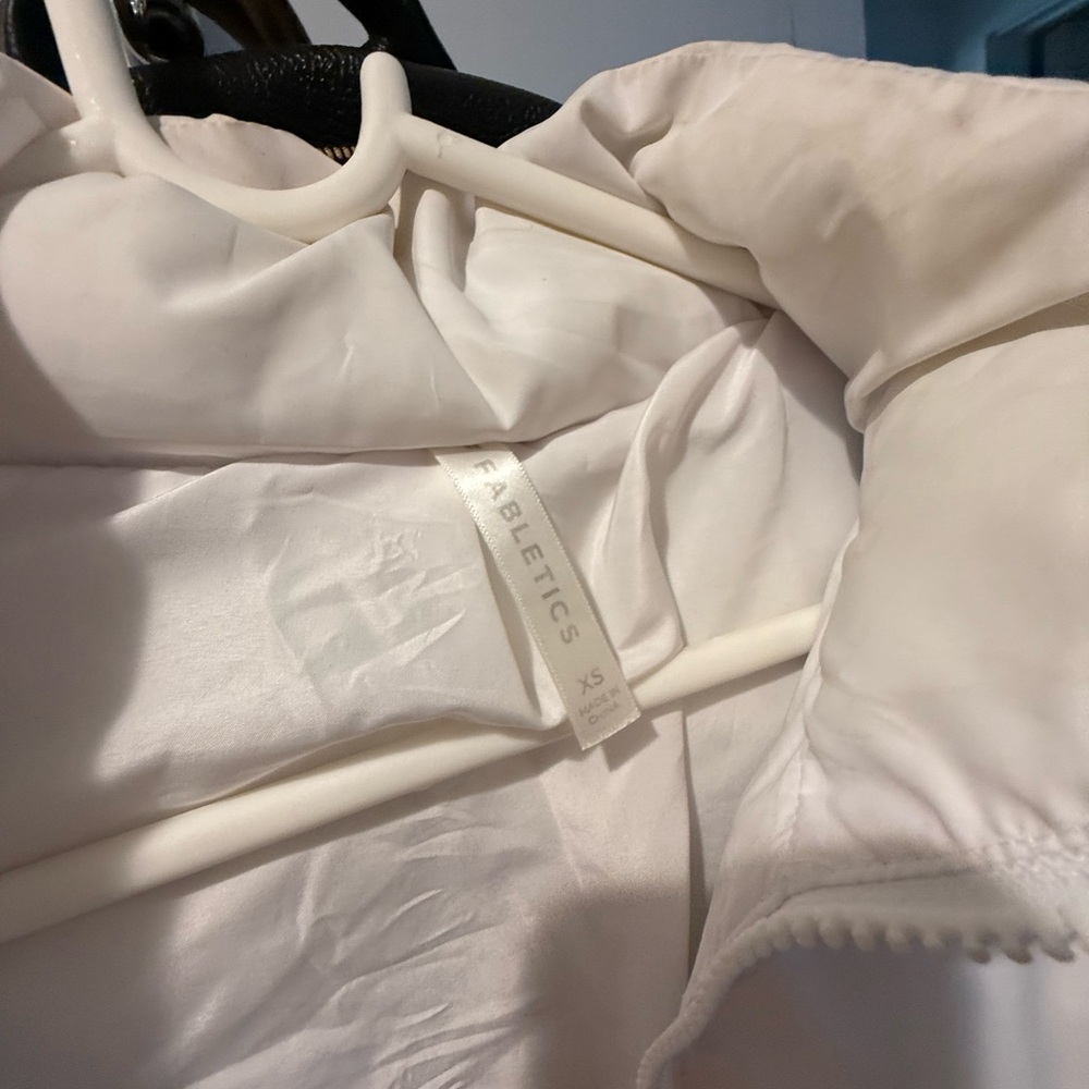 Fabletics Classic White Puffer Jacket - image 6
